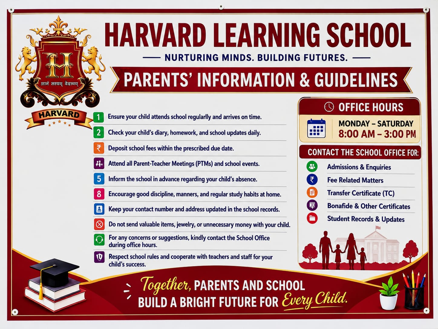 Why Choose Havard Learning School Poster